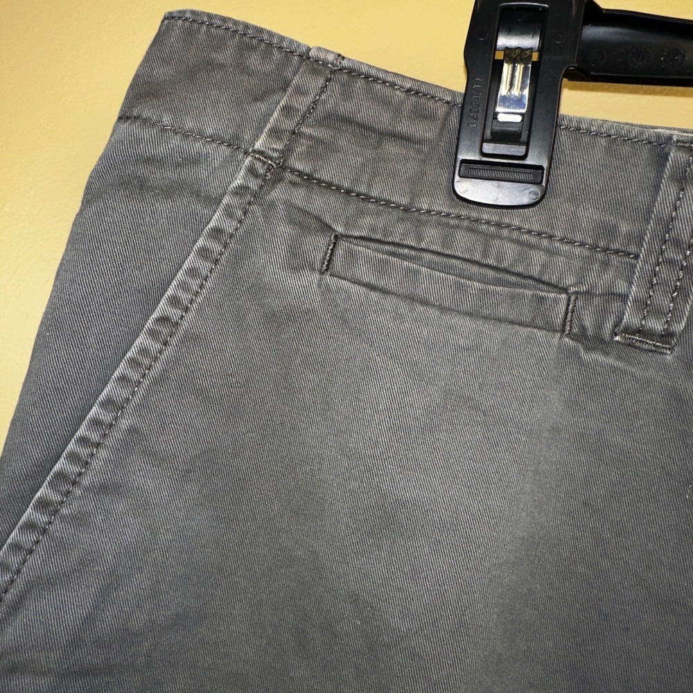 John Bartlett Consensus Men's Gray Chino Shorts Size 40 Cotton Flat Front Casual - Picture 2 of 9